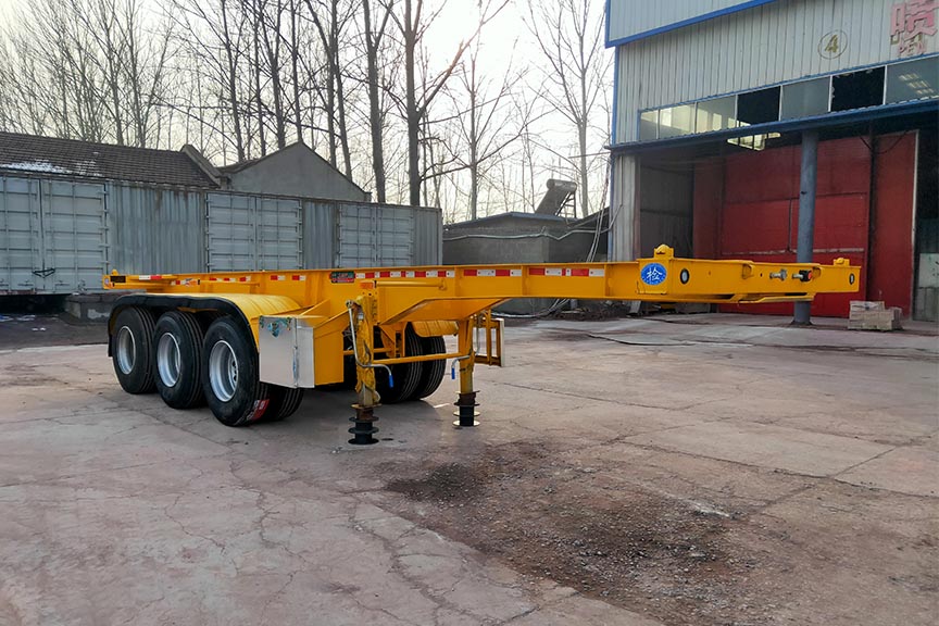 20 Feet Container Chassis Skeleton Semi Trailer